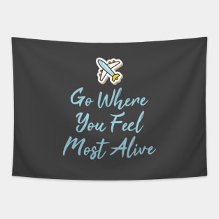 Travel Lover Collection Tapestry