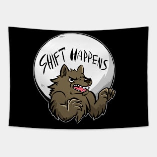 Bad Pun: Werewolf T Shirt Tapestry