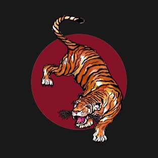 Tiger Red Circle T-Shirt