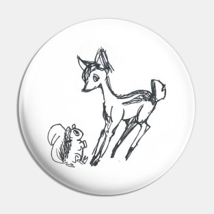 Deer 2 Pin