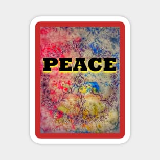 Peace Sign Magnet