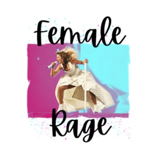 Taylor Swift Singing Female Rage TTPD Who's Afraid of Lil Ol Her T-Shirt