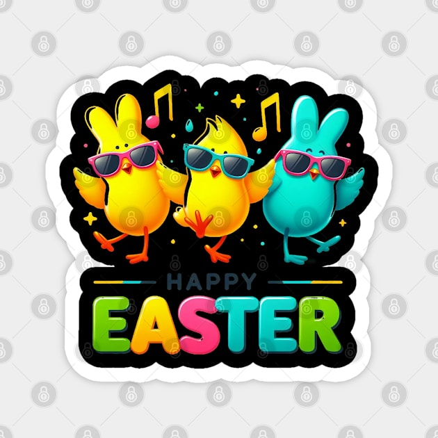 easter peeps vinyl Magnet by BukovskyART