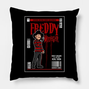 FREDDY K COMIC POSTER Pillow