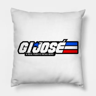 G.I. JOSÉ - A Real Puerto Rican Hero Pillow