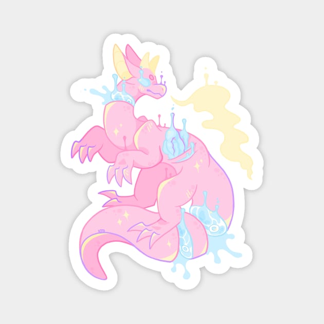 Candy Gore Dragon Magnet by KaidahTheDragon