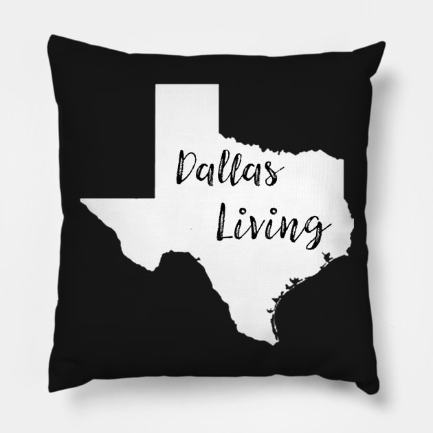 Dallas Living Pillow by InTrendSick