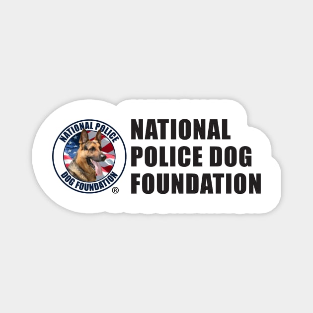 Foundation's Logo Magnet by National Police Dog Foundation