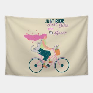 Just Ride- Just Bike with Maew Tapestry