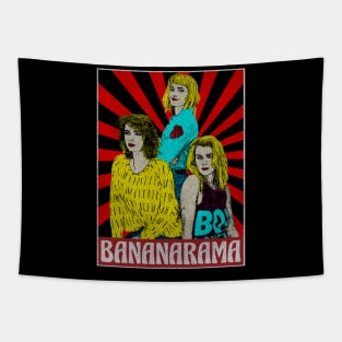 Bananaram 80s Pop Art Fan Art Tapestry