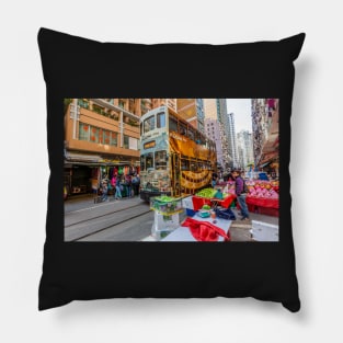 One Way Street - Hong Kong - Travel Lovers Pillow