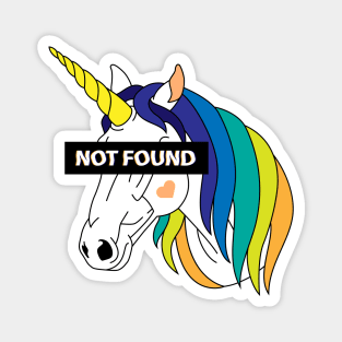 Lost Unicorn Magnet