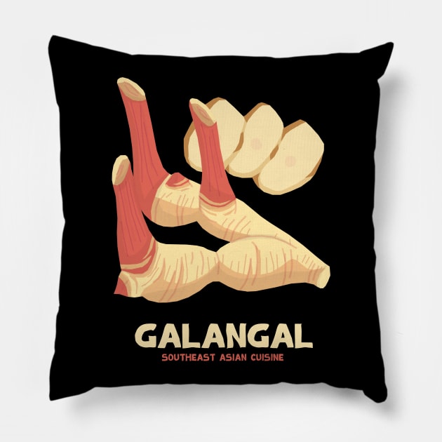 Galangal Pillow by KewaleeTee