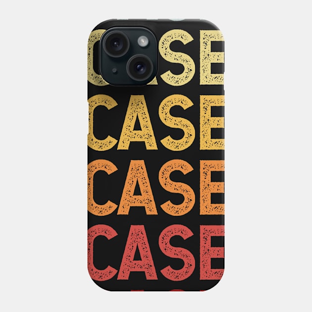 Case Name Vintage Retro Gift Named Case Phone Case by CoolDesignsDz