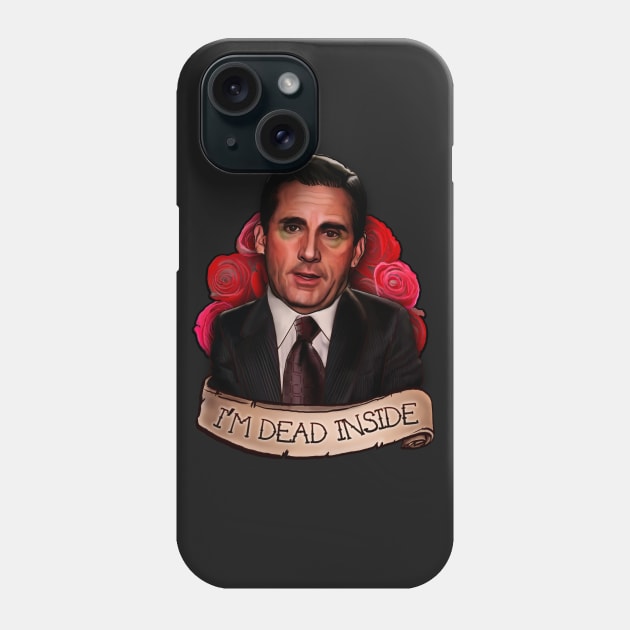 Dead Inside Phone Case by Hislla