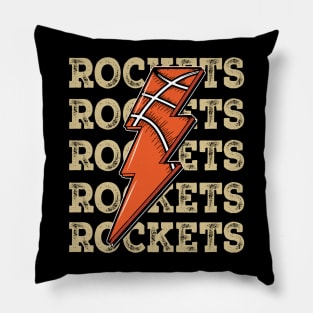 Funny Sports Rockets Proud Name Basketball Classic Pillow