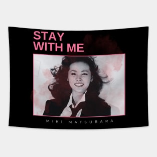 stay with me - vintage minimalism Tapestry