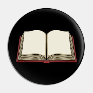 Book Reading Pin