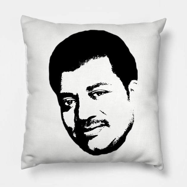 Neil deGrasse Tyson Pillow by PlanetJoe