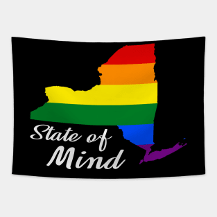 New York State of Mind | LGBTQ Rainbow Pride Tapestry