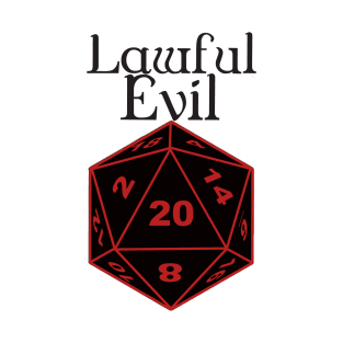 Lawful Evil Alignment T-Shirt