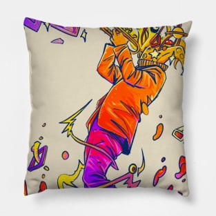 Psychedelic Jazz Pillow