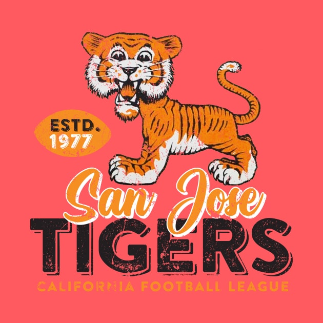 San Jose Tigers by MindsparkCreative