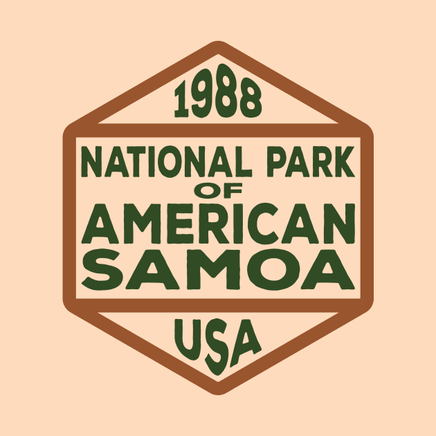 National Park of American Samoa badge by nylebuss