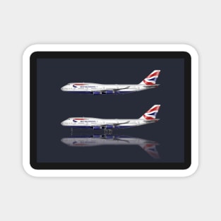 British airways 747-400 Chatham Dockyards Magnet