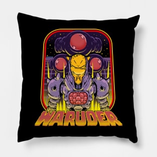 WARURAIDER Purple Pillow