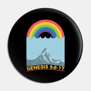 Rainbow God’s Promise Genesis 9 8-17 Pin