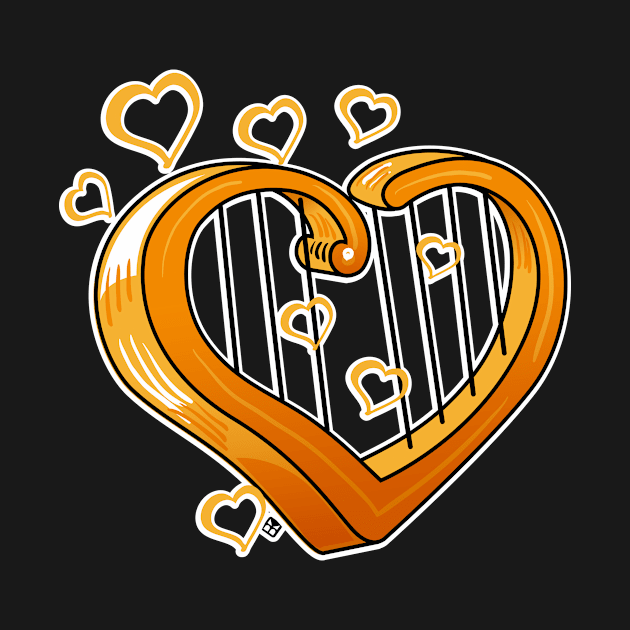 Harp Heart by btoonz