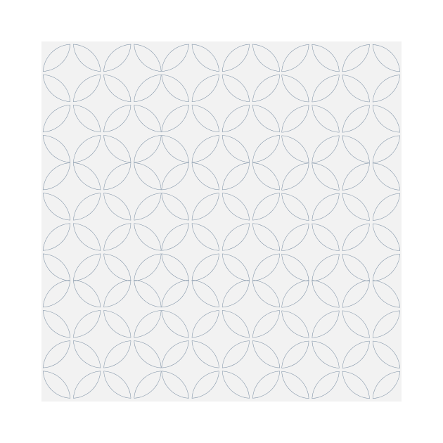 White blue  geometric pattern by stupidpotato1