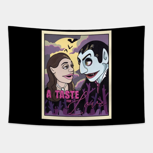 A Taste For Love Tapestry by Eyeballkid-