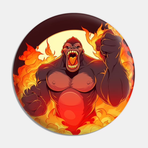 gorilla Pin by dorapeterx