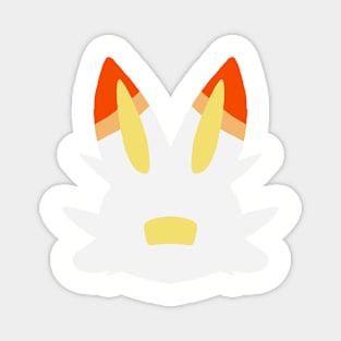 Fire bunny Magnet