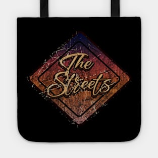 The Streets  vintage design on top Tote