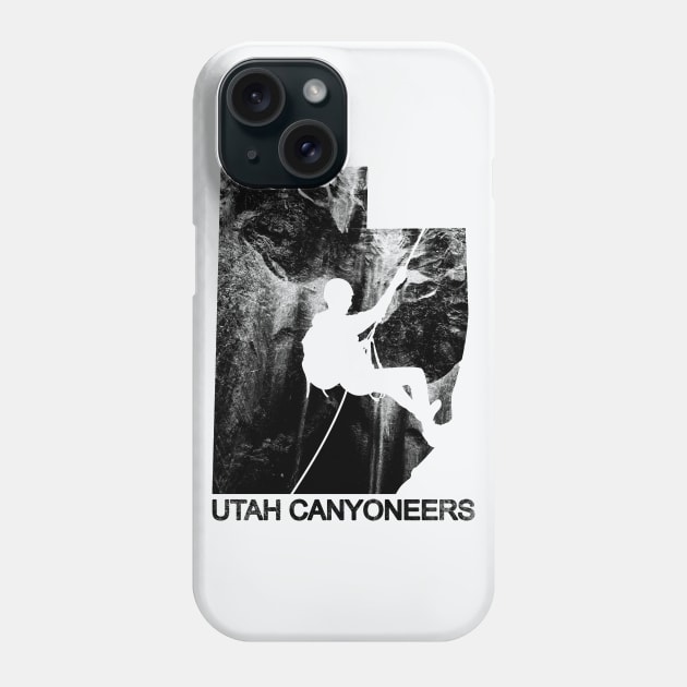 Utah Canyoneers (Black) Phone Case by Utah Canyoneers