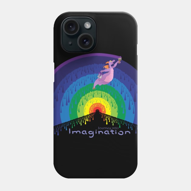 Imagining a Rainbow with Figment Phone Case by Geishas and Gasmasks