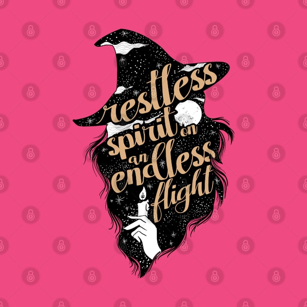 Restless Spirit On An Endless Flight by Artist78