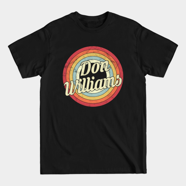 Discover Don Williams - Retro Style - Don Williams - T-Shirt