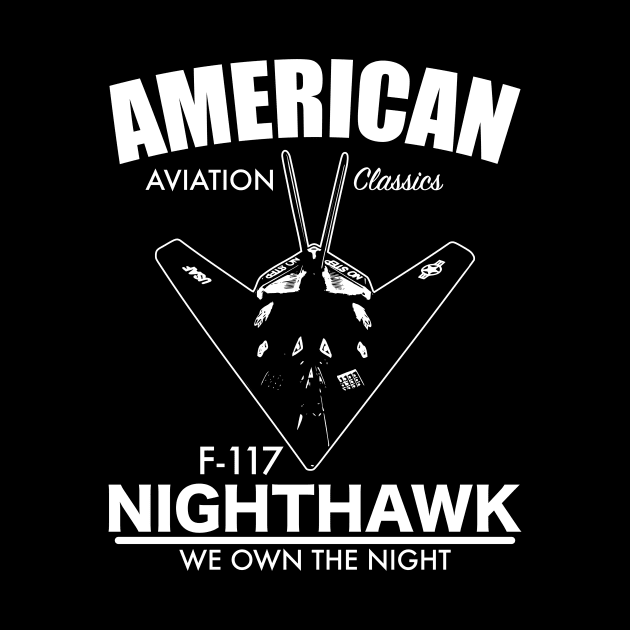 F-117 Nighthawk by Tailgunnerstudios