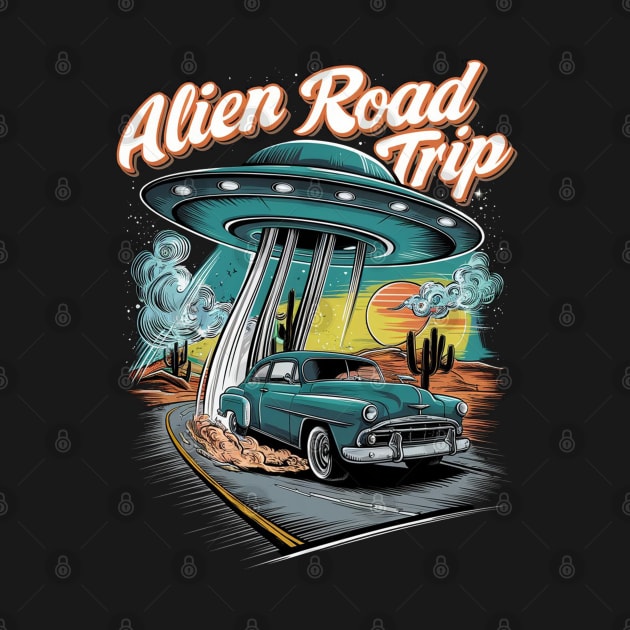 Alien road trip by Aldrvnd