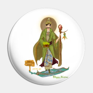 Nowruz wizard Pin