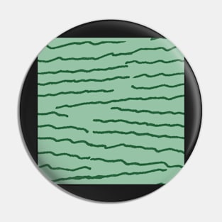 Green Stripe Pin