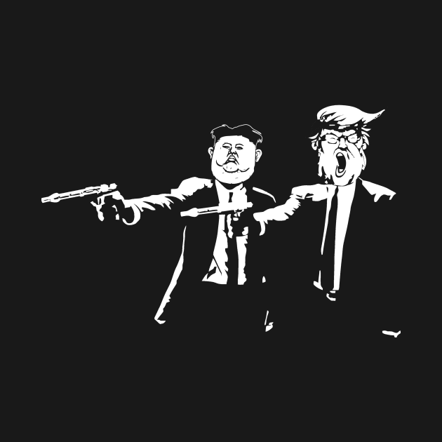 Trump And Kim Pulp Fiction by Nova5