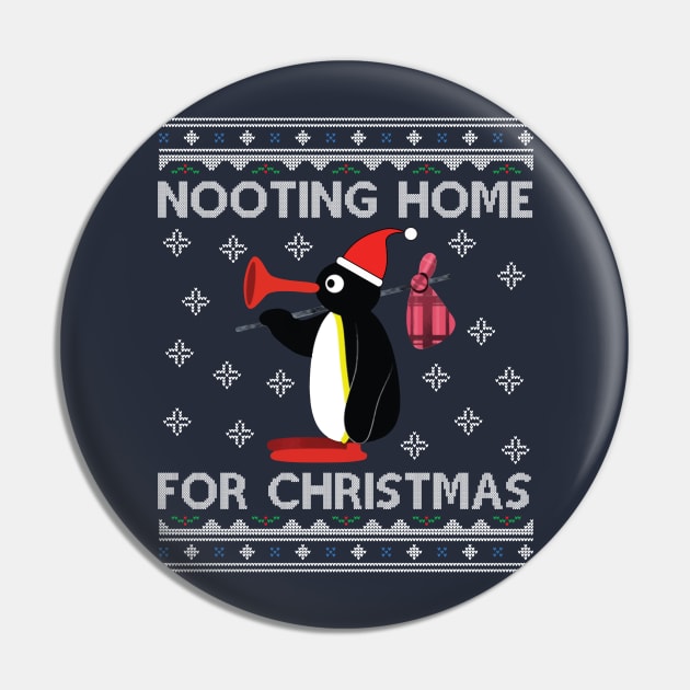 Pingu Nooting Home For Christmas Pin by Nova5