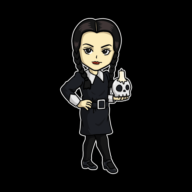 Wednesday Addams by Chibi Pops