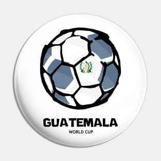 Guatemala Football Country Flag Pin