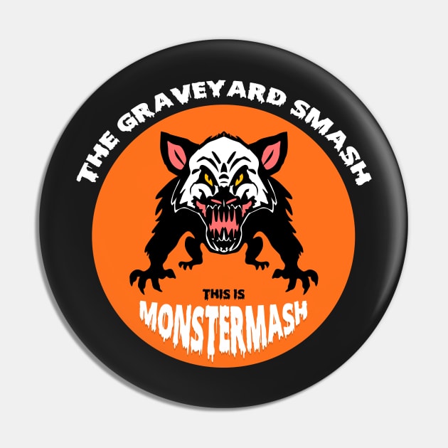 This is Monstermash - Werewolf Edition Pin by billythekid